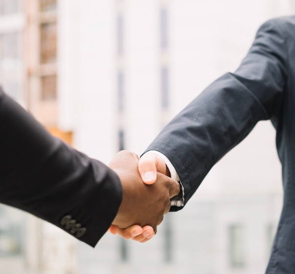 shaking hands